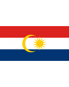 Flagge: XL Labuan  |  Querformat Fahne | 2.16m² | 100x200cm 