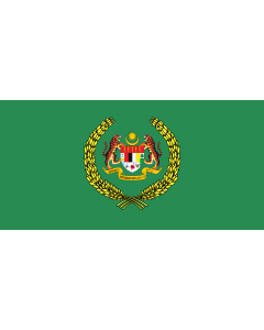 Flag: The Royal Standard of the Raja Permaisuri Agong |  landscape flag | 1.35m² | 14.5sqft | 80x160cm | 30x60inch 