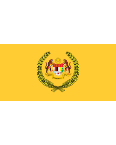 Flag: Supreme Head of Malaysia |  landscape flag | 1.35m² | 14.5sqft | 80x160cm | 30x60inch 
