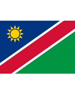 Flagge: Small Namibia  |  Querformat Fahne | 0.7m² | 70x100cm 