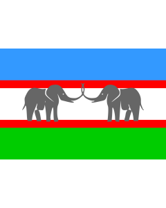 Bandera: CANU | Caprivi African National Union of the Free State of Caprivi Strip/Itenge |  bandera paisaje | 1.35m² | 90x150cm 