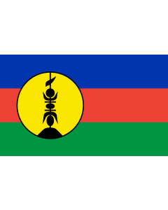 Table-Flag / Desk-Flag: New Caledonia 15x25cm