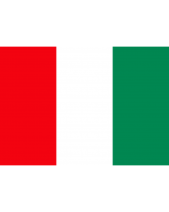 Drapeau: Emirate of Nasarawa | Emirate of Nasarawa in modern Nigeria |  drapeau paysage | 2.16m² | 120x180cm 