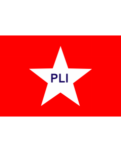 Flag: PLI |  landscape flag | 1.35m² | 14.5sqft | 90x150cm | 3x5ft 