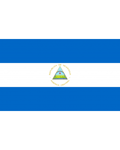 Indoor-Flag: Nicaragua 90x150cm