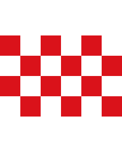 Flag: North Brabant |  landscape flag | 0.7m² | 7.5sqft | 70x100cm | 2x3ft 
