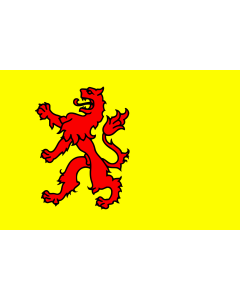 Flag: South Holland |  landscape flag | 0.7m² | 7.5sqft | 70x100cm | 2x3ft 