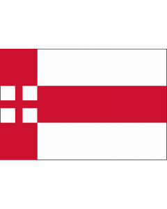 Flag: Amersfoort flag outline | Amersfoort |  landscape flag | 2.16m² | 23sqft | 120x180cm | 4x6ft 