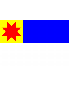 Flag: Berkel en Rodenrijs | Dutch municipality of Berkel en Rodenrijs |  landscape flag | 2.16m² | 23sqft | 120x180cm | 4x6ft 