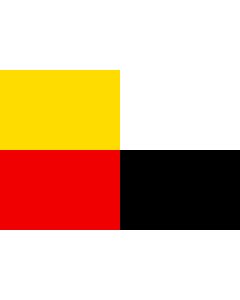 Flagge: XL Biervliet | Biervliet, a former Dutch municipality  |  Querformat Fahne | 2.16m² | 120x180cm 