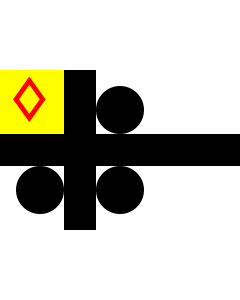 Flagge: XL Bleiswijk | Bleiswijk, South Holland, Netherlands | Bleiswijk, Hollande-Méridionale, Pays-Bas | Bleiswijk, Zuid-Holland, Nederland  |  Querformat Fahne | 2.16m² | 120x180cm 