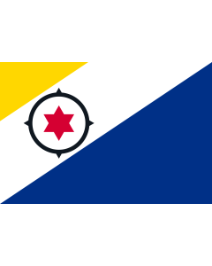 Flag: Bonaire |  landscape flag | 2.16m² | 23sqft | 120x180cm | 4x6ft 