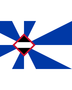 Flagge: Large Borsele | Borsele, Zeeland, the Netherlands | Borsele, Zélande, les Pays-Bas | Borsele, Zeeland, Nederland  |  Querformat Fahne | 1.35m² | 90x150cm 