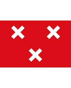 Flagge: XL Breda | Breda, North Brabant, the Netherlands | Bréda, Brabant-Septentrional, Pays-Bas | Breda, Noord-Brabant, Nederland  |  Querformat Fahne | 2.16m² | 120x180cm 