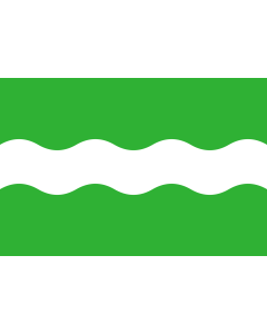 Flagge: Large Bunnik | Dutch municipality of Bunnik  |  Querformat Fahne | 1.35m² | 90x150cm 