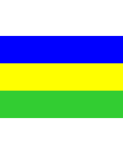 Flag: Former municipality of Denekamp |  landscape flag | 1.35m² | 14.5sqft | 90x150cm | 3x5ft 