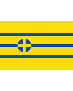 Flagge: Large Diepenheim, Netherlands | Former municipality Diepenheim in the Netherlands | Voormalige gemeente Diepenheim  |  Querformat Fahne | 1.35m² | 90x150cm 