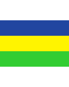 Flag: Former municipality of Denekamp |  landscape flag | 1.35m² | 14.5sqft | 90x150cm | 3x5ft 