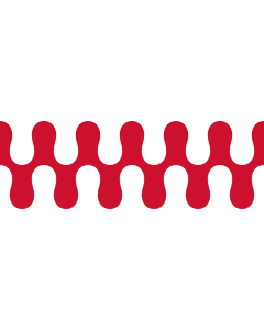 Flagge: Large Groesbeek | Dutch municipality of Groesbeek  |  Querformat Fahne | 1.35m² | 90x150cm 