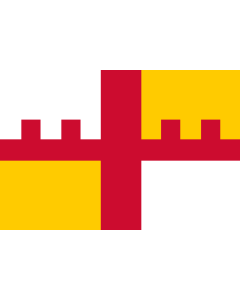 Flagge: XL Grootegast | Dutch municipality of Grootegast  |  Querformat Fahne | 2.16m² | 120x180cm 