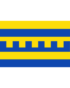 Flagge: XL Harderwijk | Dutch municipality of Harderwijk  |  Querformat Fahne | 2.16m² | 120x180cm 