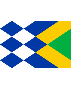 Flagge: Large Korendijk | Dutch municipality of Korendijk  |  Querformat Fahne | 1.35m² | 90x150cm 