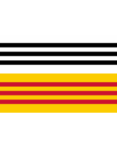 Flag: Loon op Zand | Dutch municipality of Loon op Zand |  landscape flag | 2.16m² | 23sqft | 120x180cm | 4x6ft 