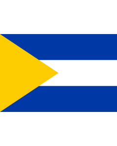 Flagge: Large Muiden | Dutch municipality of Muiden  |  Querformat Fahne | 1.35m² | 90x150cm 