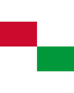 Flagge: Large Opsterland | Dutch municipality of Opsterland  |  Querformat Fahne | 1.35m² | 90x150cm 