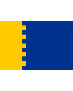 Flagge: XL Reiderland | Dutch municipality of Reiderland | Querformat Fahne | 2.16m² | 120x180cm