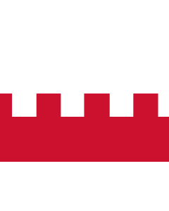 Flagge: XL Rhenen | Rhenen, Utrecht, the Netherlands | Rhenen, Utrecht, les Pays-Bas | Rhenen, Utrecht, Nederland  |  Querformat Fahne | 2.16m² | 120x180cm 