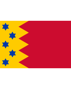 Flagge: XL Scheemda | Dutch municipality of Scheemda  |  Querformat Fahne | 2.16m² | 120x180cm 