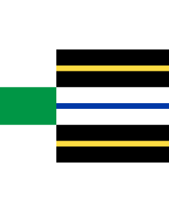 Flagge: XL Stadskanaal | Dutch municipality of Stadskanaal  |  Querformat Fahne | 2.16m² | 120x180cm 