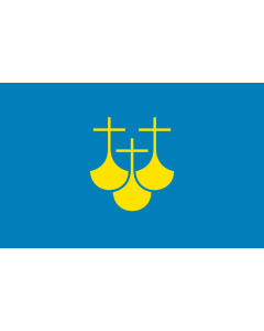 Flag: Møre og Romsdal |  landscape flag | 0.7m² | 7.5sqft | 70x100cm | 2x3ft 