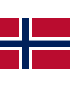 Flag: Jan Mayen Island |  landscape flag | 0.06m² | 0.65sqft | 21x29cm | 8x11inch 