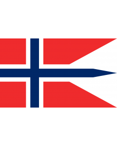 Drapeau d'Intérieur prestige: Norvège 90x150cm