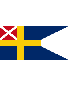 Flag: Sweden  1818-1844   alternative | Alternative flag of Sweden  1818-1844 |  landscape flag | 2.16m² | 23sqft | 100x200cm | 40x80inch 