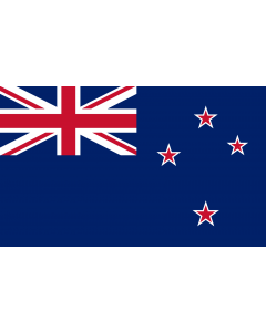 Flag: New Zealand |  landscape flag | 1.35m² | 14.5sqft | 90x150cm | 3x5ft 