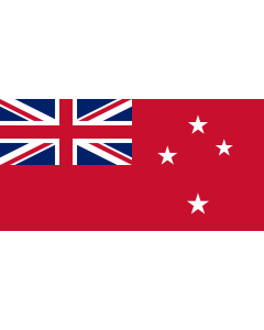 Flag: Civil Ensign of New Zealand |  landscape flag | 1.35m² | 14.5sqft | 80x160cm | 30x60inch 