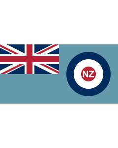 Flag: Ensign of the Royal New Zealand Air Force |  landscape flag | 1.35m² | 14.5sqft | 80x160cm | 30x60inch 