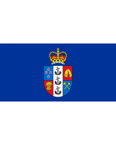 Flag: New flag of the Governor-General of New Zealand |  landscape flag | 1.35m² | 14.5sqft | 80x160cm | 30x60inch 