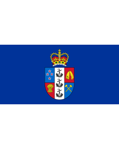 Flag: New flag of the Governor-General of New Zealand |  landscape flag | 1.35m² | 14.5sqft | 80x160cm | 30x60inch 