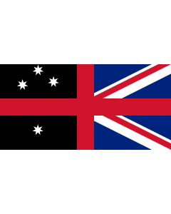 Bandera: Kibblesworthnewzealandflag | A proposed flag for New Zealand |  bandera paisaje | 1.35m² | 80x160cm 