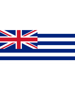 Flag: Proposed flag of New Zealand 1834 | A proposed New Zealand flag |  landscape flag | 2.16m² | 23sqft | 100x220cm | 40x85inch 