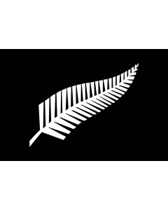 Bandera de Interior para protocolo: Silver fern | A Silver Fern flag, a proposed new New Zealand | Silberfarn-Flagge 90x150cm