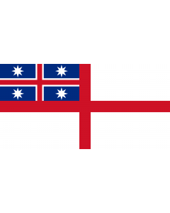 Flag: United Tribes of New Zealand | Guessed the proportions |  landscape flag | 1.35m² | 14.5sqft | 80x160cm | 30x60inch 