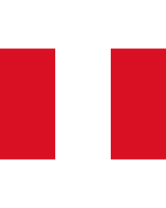Flag: Peru |  landscape flag | 0.24m² | 2.5sqft | 40x60cm | 1.3x2foot 