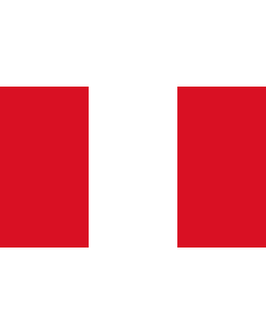 Flagge: XXL+ Peru  |  Querformat Fahne | 3.75m² | 150x250cm 