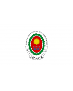 Flag: Province of Coronel Portillo in the Ucayali department |  landscape flag | 1.35m² | 14.5sqft | 90x150cm | 3x5ft 
