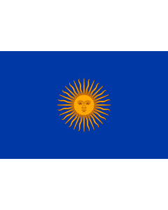 Flag: Tacna Regiment  1820 proposal |  landscape flag | 2.16m² | 23sqft | 120x180cm | 4x6ft 